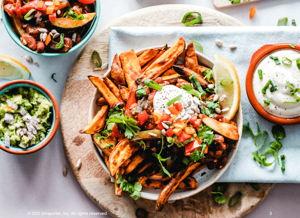 snack - food on a plate