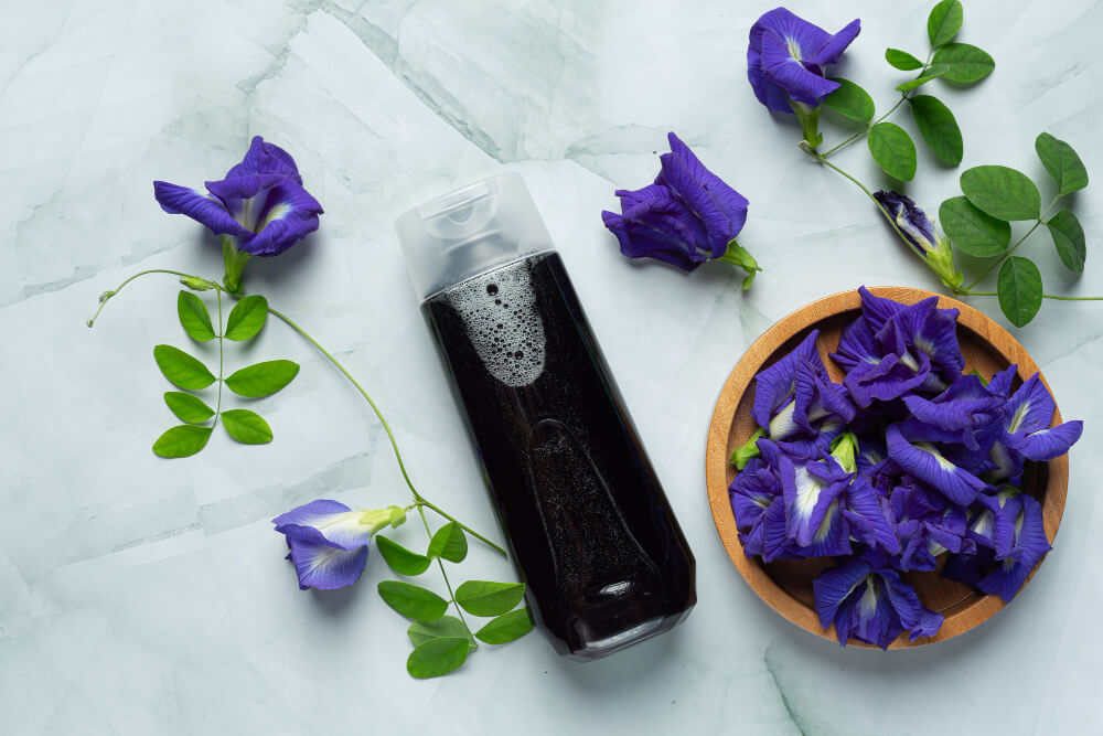Fresh flowers shampoo